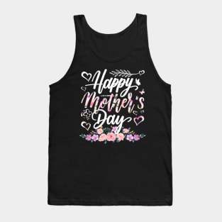 HapMother'S Day Mommy Floral For Mom Grandma Tank Top